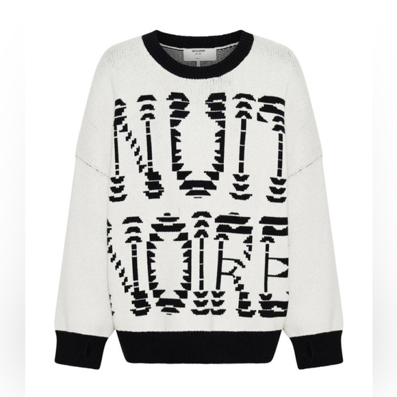 One Teaspoon NWT NUIT NOIRE Batwing Sweater SZ M 2024 Collection - Picture 5 of 7